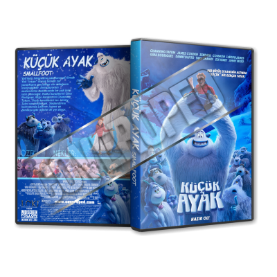 Küçük Ayak - Smallfoot - 2018 Türkçe Dvd Cover Tasarımı